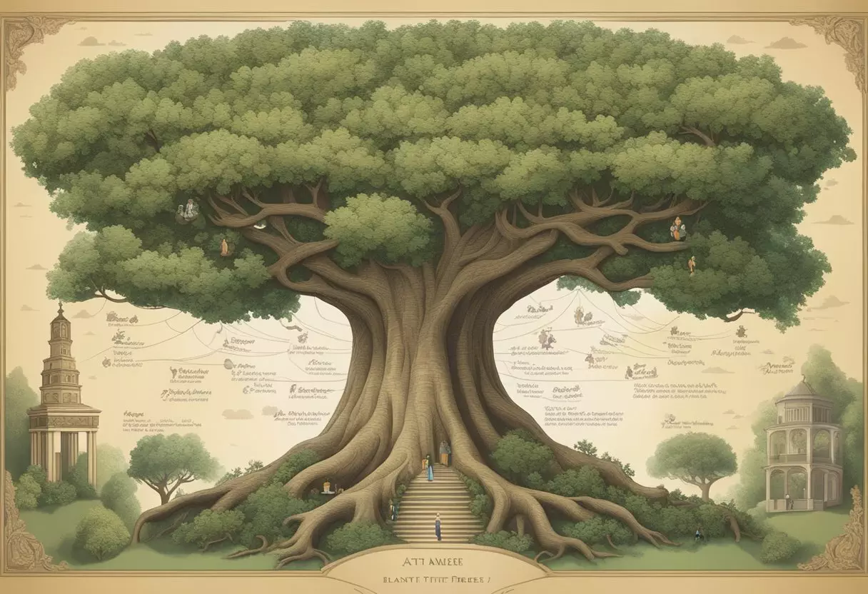 A family tree with last name 