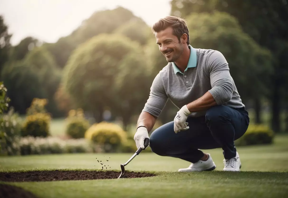 Gardening: A person planting seeds in a garden.
Gaming: A group of friends playing video games.
Golfing: A golfer swinging a club on a course.
Gymnastics: A gymnast performing a routine.
G